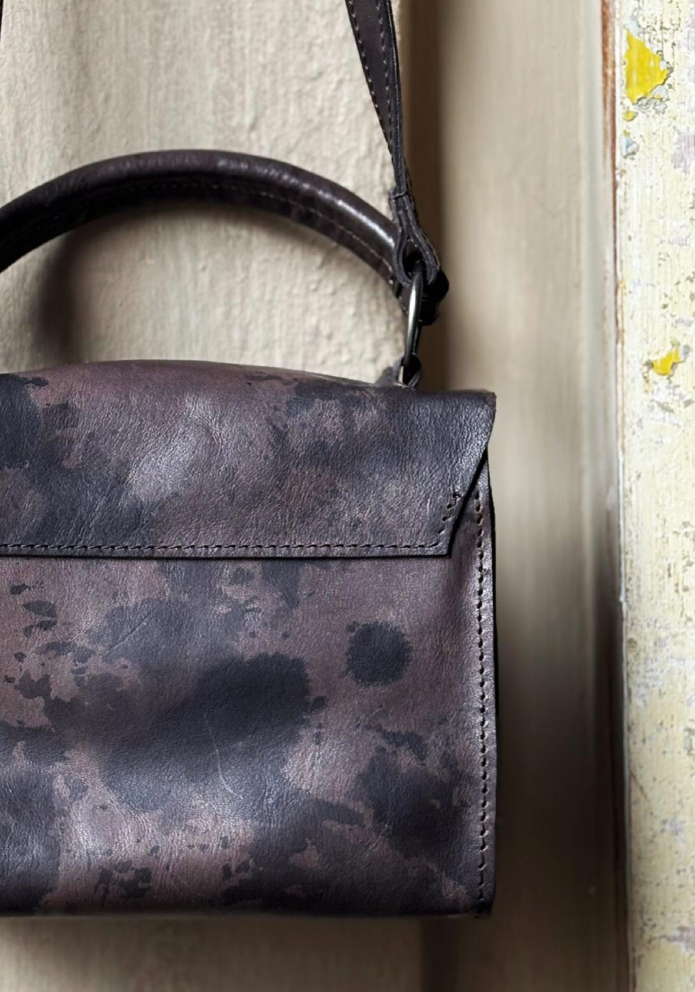 Rose & Lini TAGLIOVIVO EARTH LEATHER “SHOULDER MINI” BAG