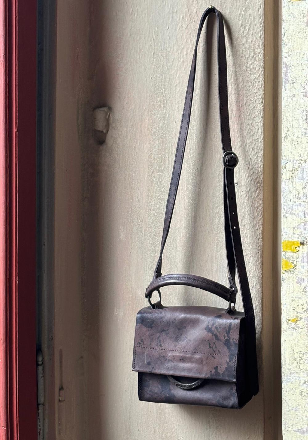 Rose & Lini TAGLIOVIVO EARTH LEATHER “SHOULDER MINI” BAG