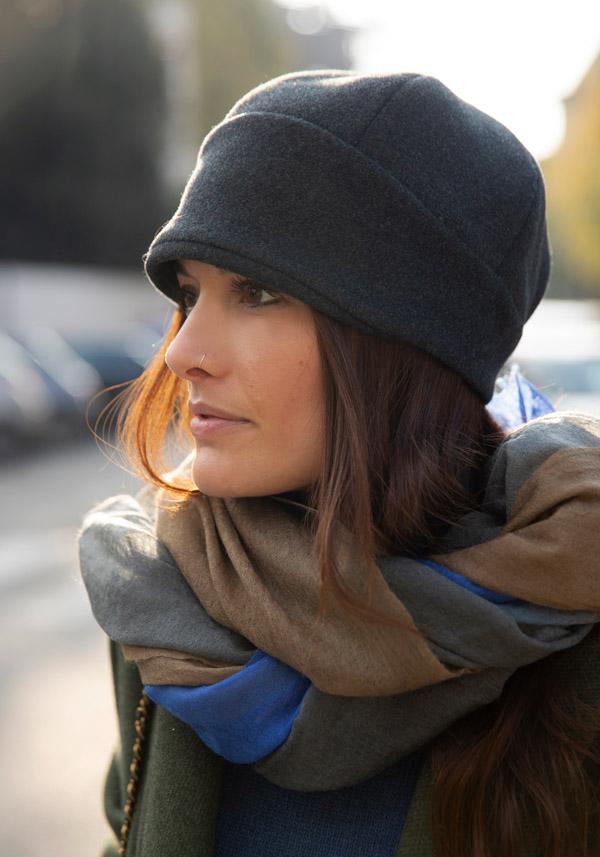 Rose & Lini THE GIRL AND THE GORILLA WOOL “MASHA” ANTHRA HAT