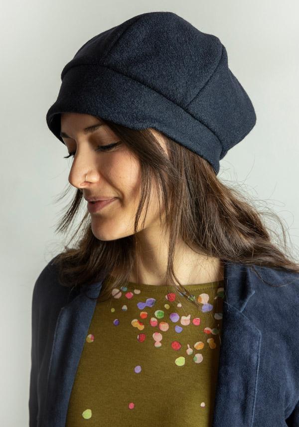 Rose & Lini THE GIRL AND THE GORILLA WOOL “WALK” BLUE HAT