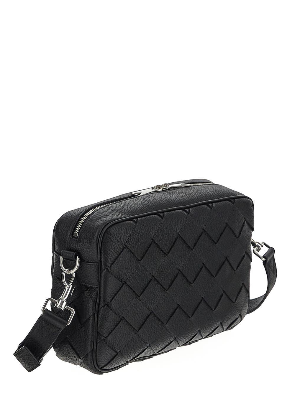Oluxury Bottega Veneta Camera Bag Intrecciato Media