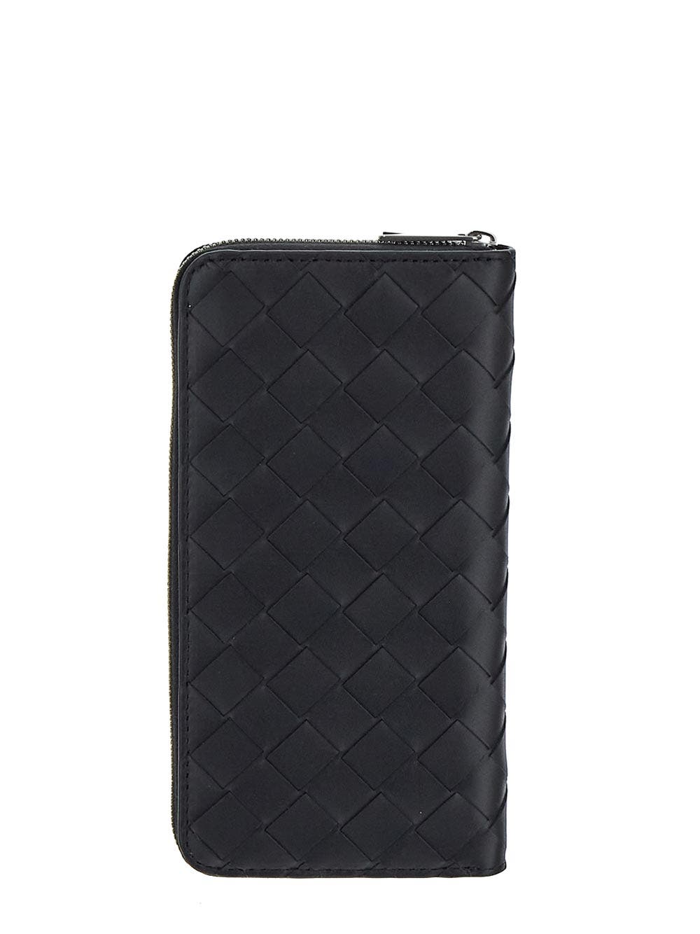 Oluxury Bottega Veneta Intrecciato Zip Around Wallet
