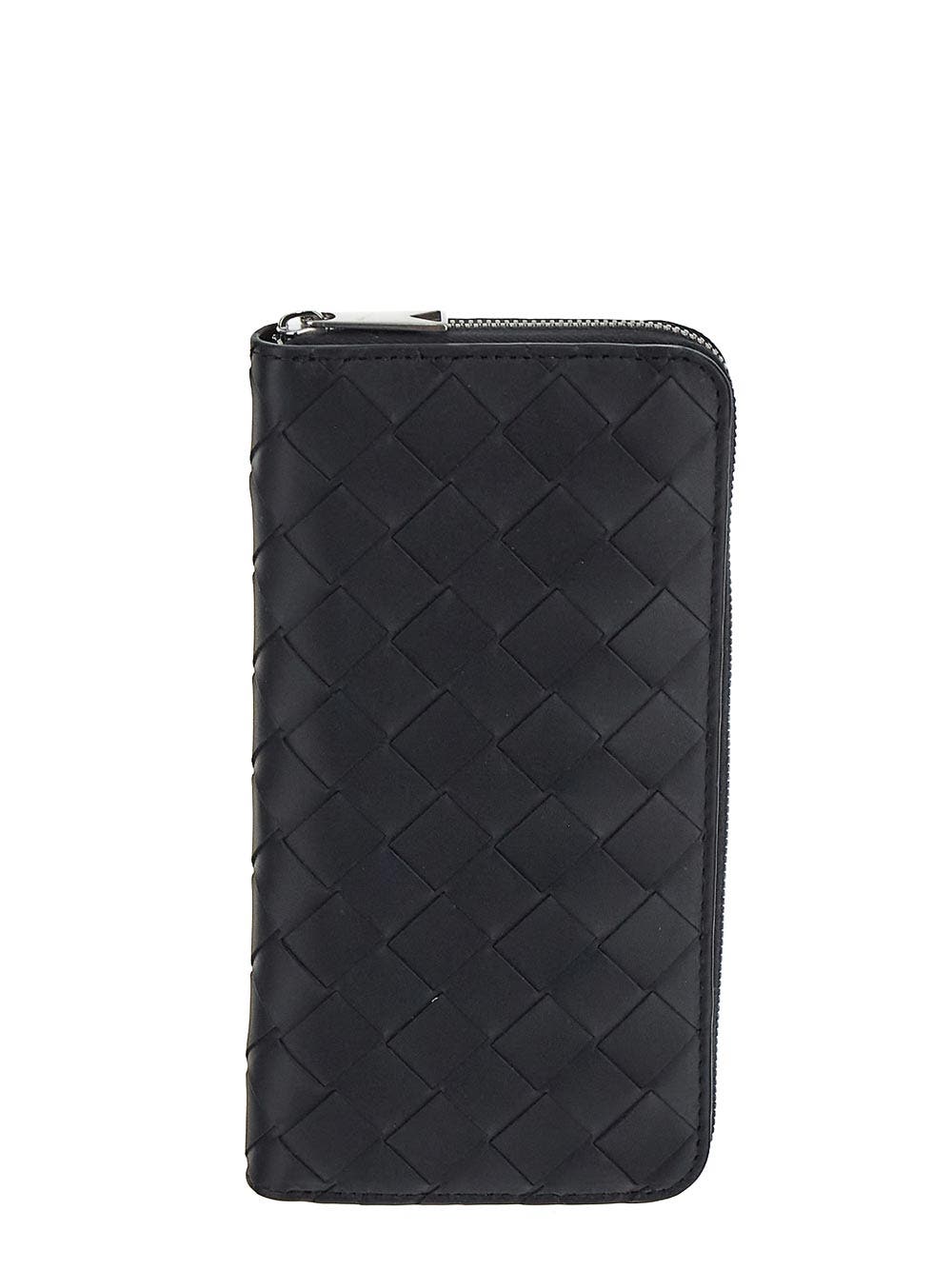 Oluxury Bottega Veneta Intrecciato Zip Around Wallet