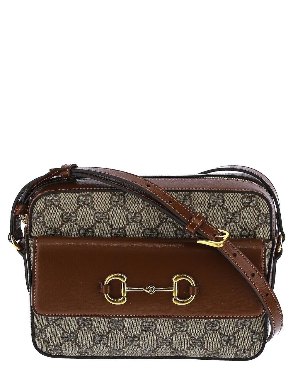 Oluxury Gucci Gucci Horsebit 1955 small shoulder bag