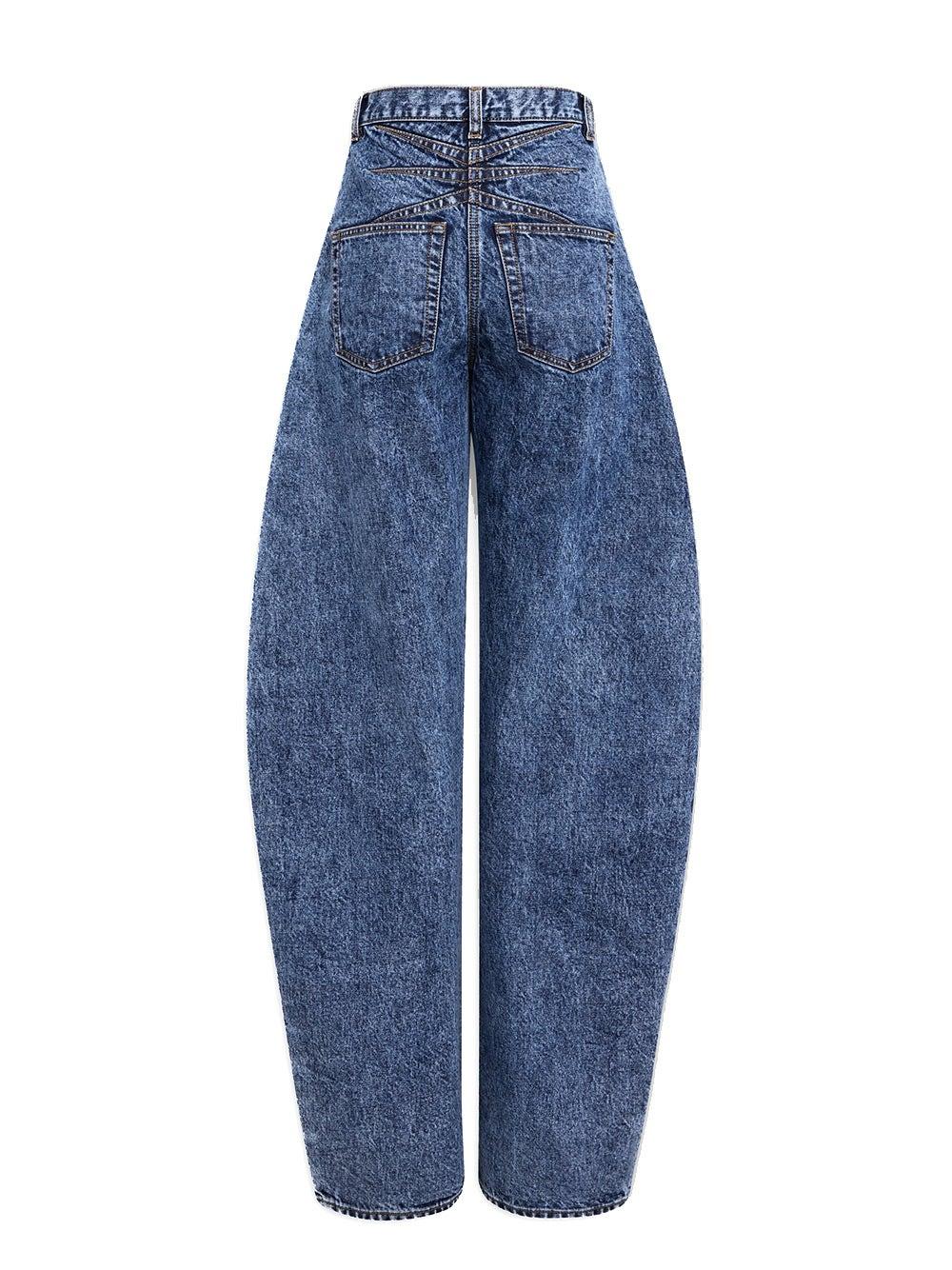 Oluxury Alaia Round Jeans