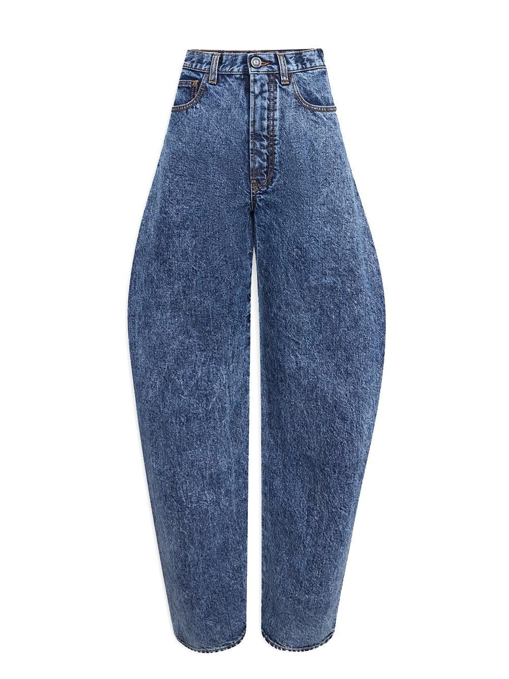 Oluxury Alaia Round Jeans