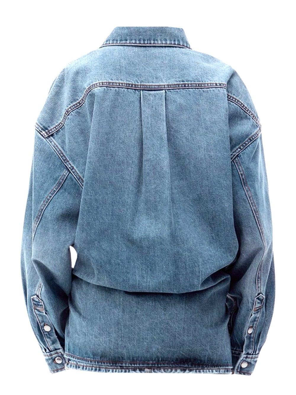 Oluxury Alexander Wang Denim Chemisier