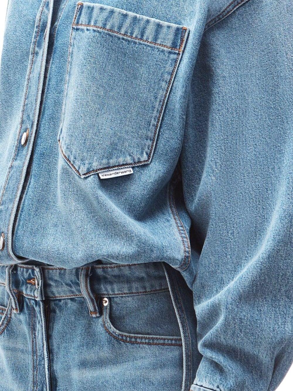 Oluxury Alexander Wang Denim Chemisier