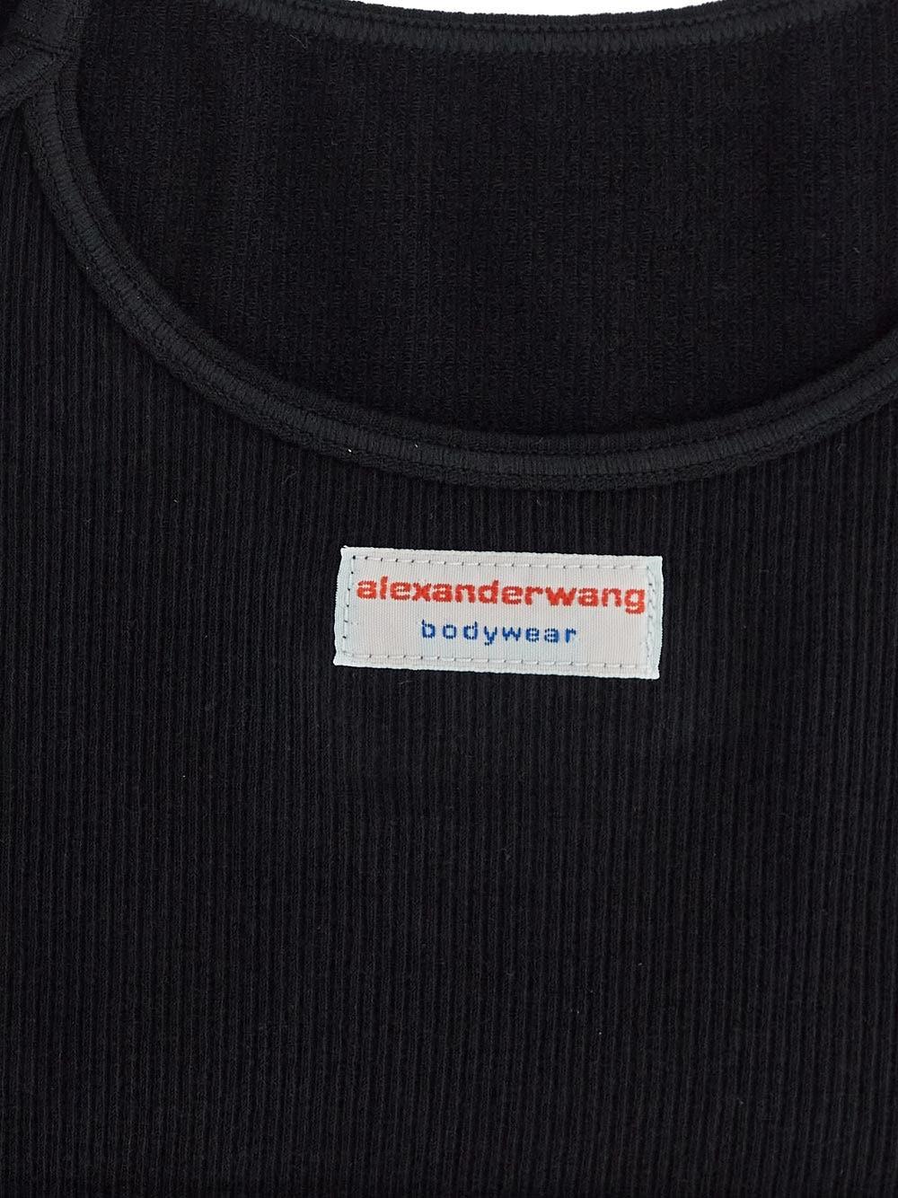 Oluxury Alexander Wang Ribbed Cami Bodysuit