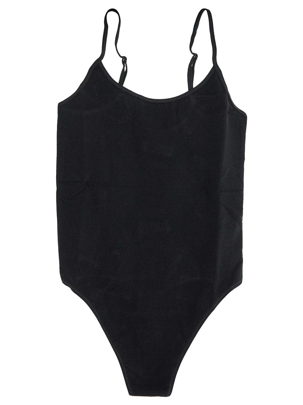 Oluxury Alexander Wang Ribbed Cami Bodysuit