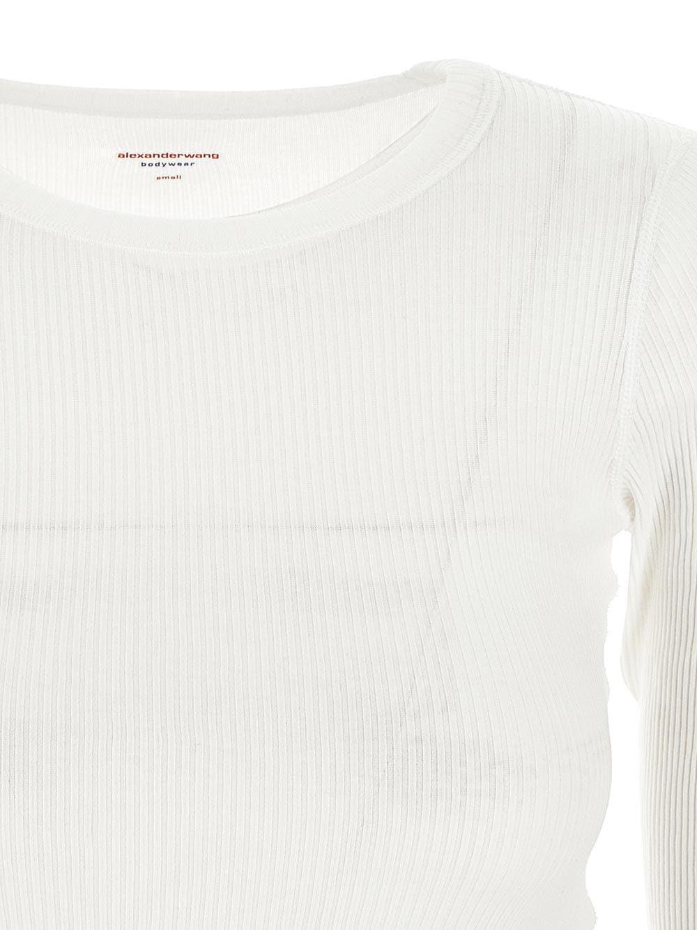 Oluxury Alexander Wang Ribbed Top