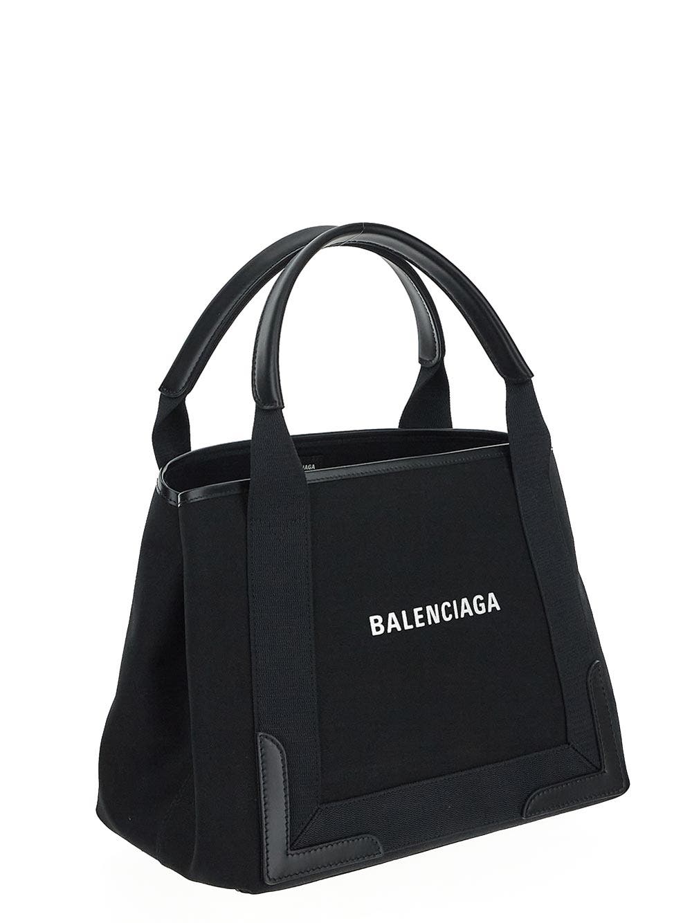 Oluxury Balenciaga Cabas Navy Bag