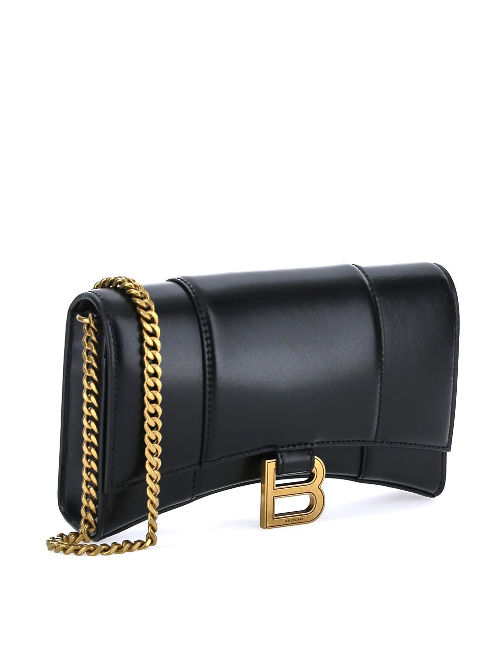 Oluxury Balenciaga Hourglass Chain Wallet