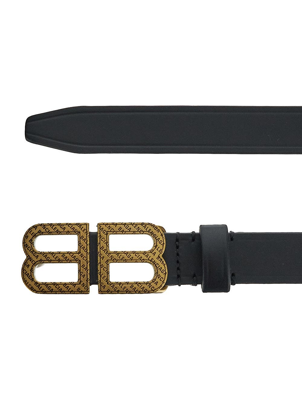 Oluxury Balenciaga Logo Belt