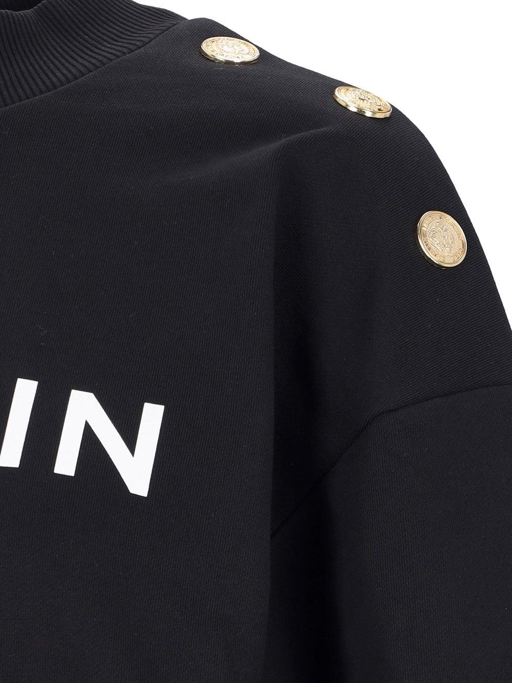Oluxury Balmain Logo Sweatshirt