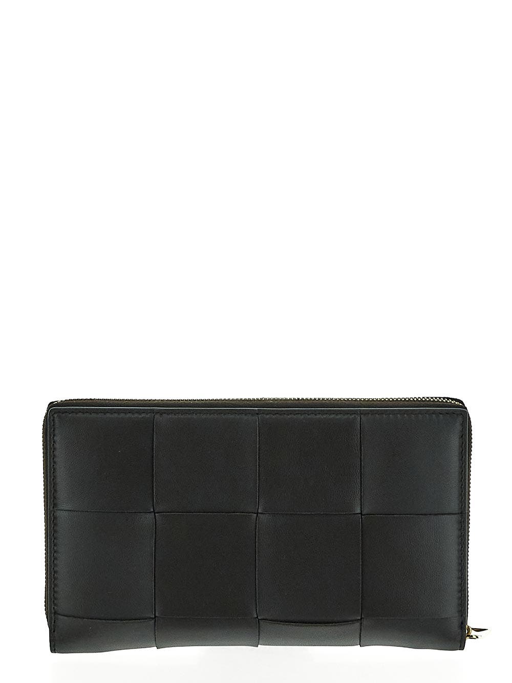 Oluxury Bottega Veneta Cassette Zip Around Wallet