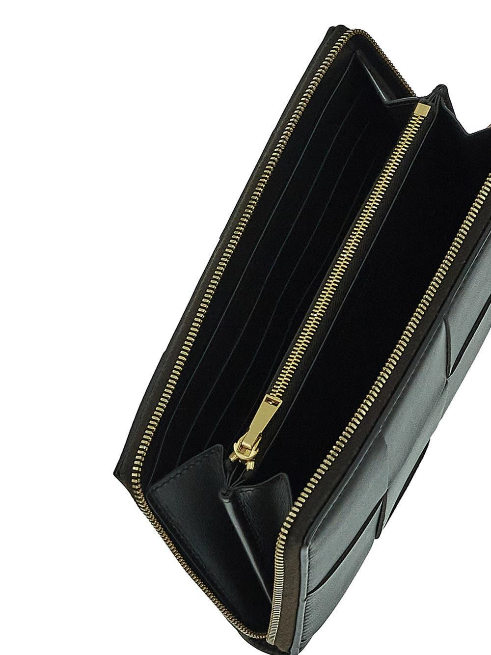 Oluxury Bottega Veneta Cassette Zip Around Wallet