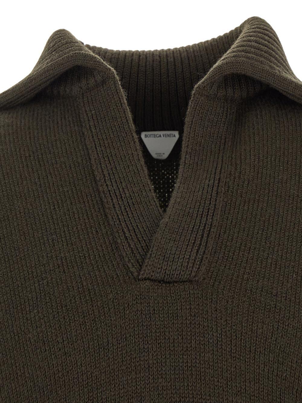 Oluxury Bottega Veneta Knitted Polo