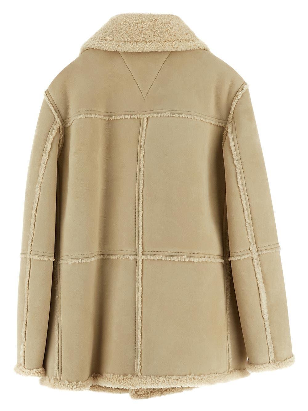 Oluxury Bottega Veneta Lamb Coat