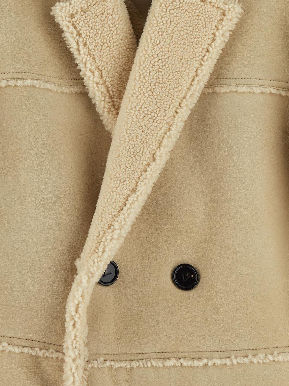 Oluxury Bottega Veneta Lamb Coat