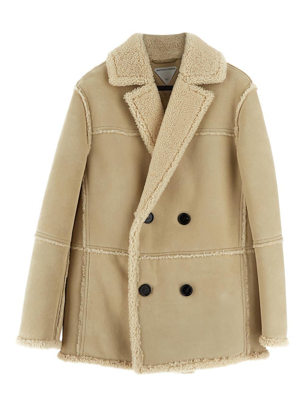 Oluxury Bottega Veneta Lamb Coat