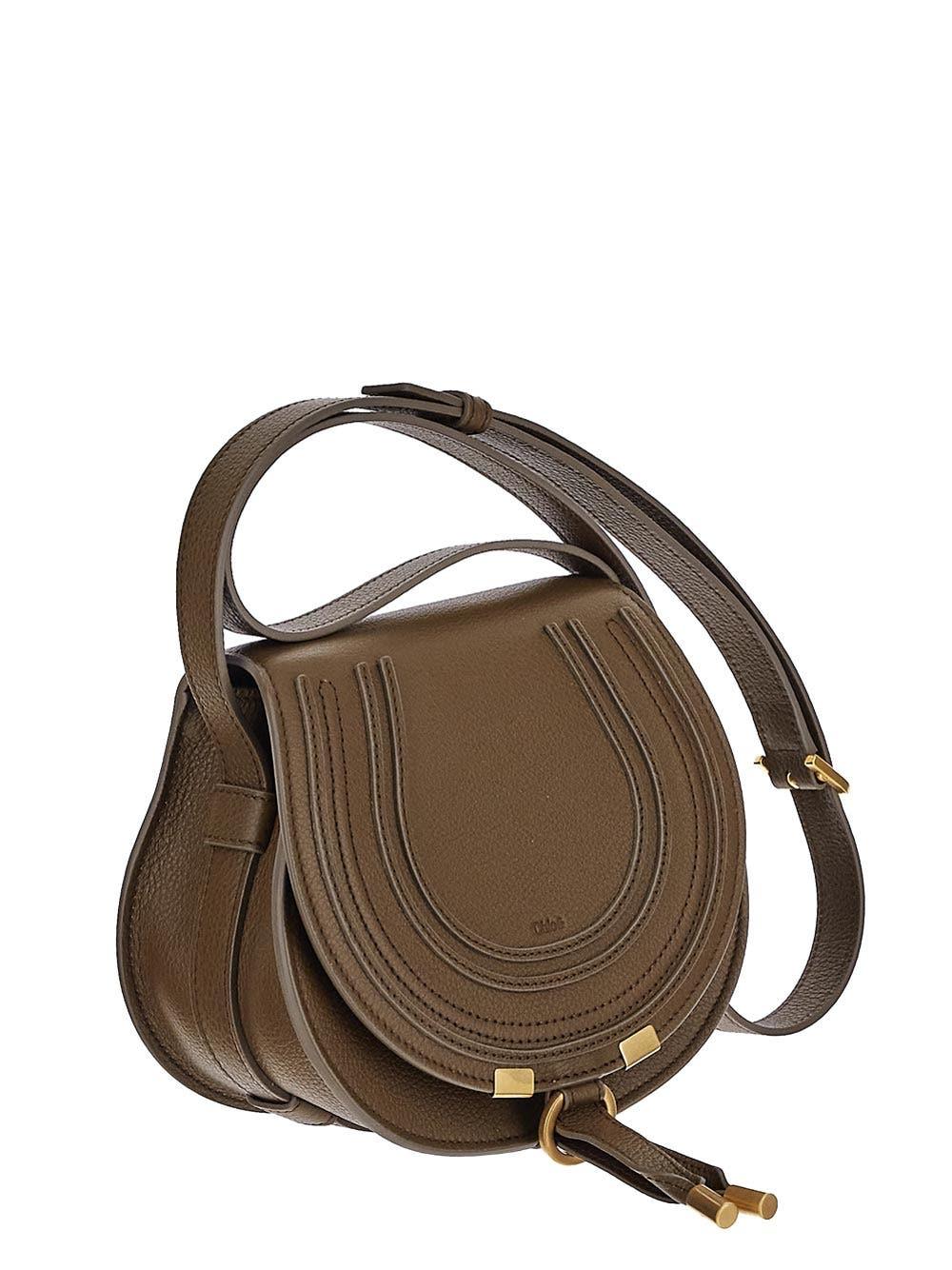 Oluxury Chloe' Small Saddle Marcie Bag