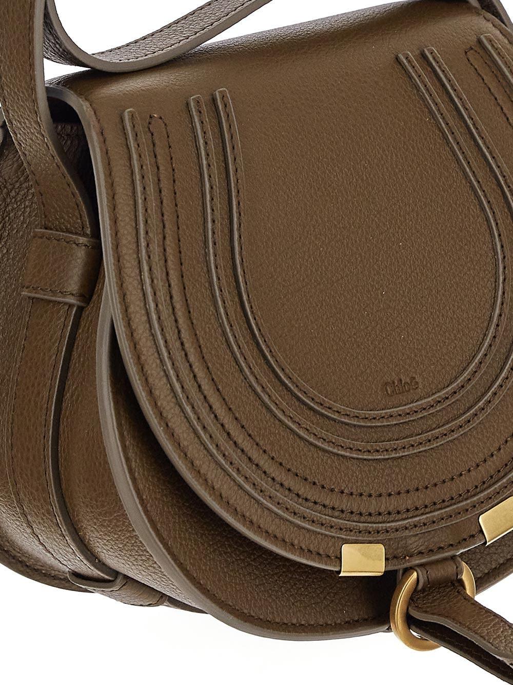 Oluxury Chloe' Small Saddle Marcie Bag