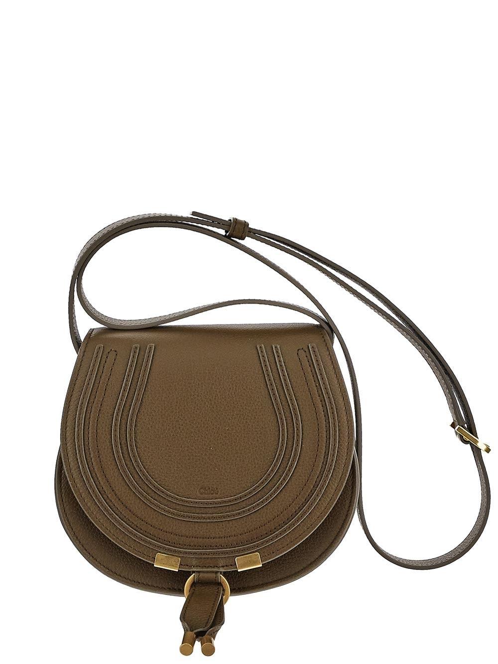 Oluxury Chloe' Small Saddle Marcie Bag