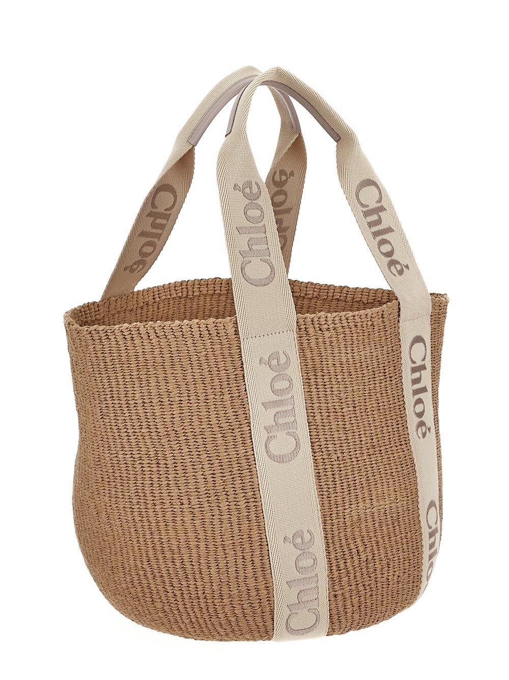 Oluxury Chloe' Woody Basket Bag