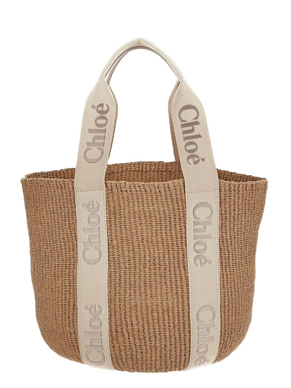 Oluxury Chloe' Woody Basket Bag