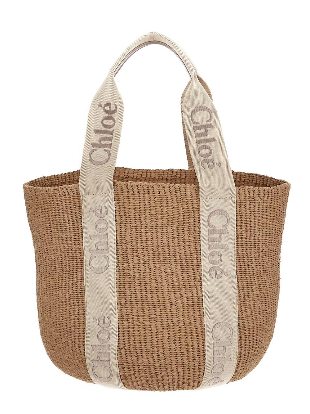 Oluxury Chloe' Woody Basket Bag