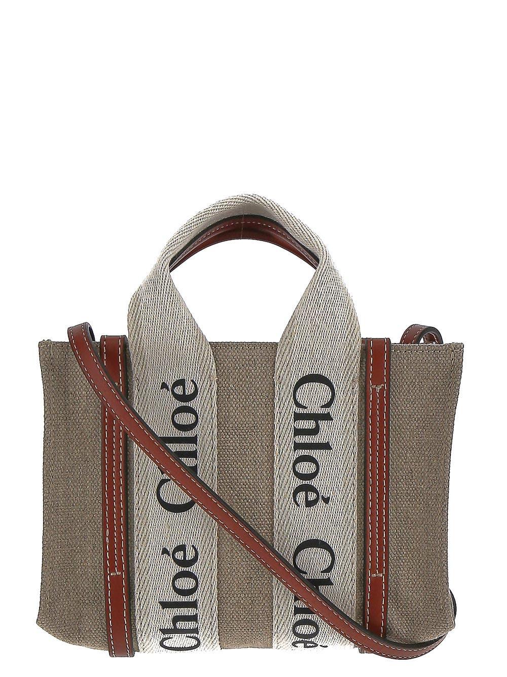 Oluxury Chloe' Woody Mini Tote Bag