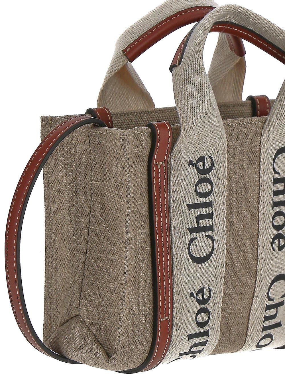 Oluxury Chloe' Woody Mini Tote Bag