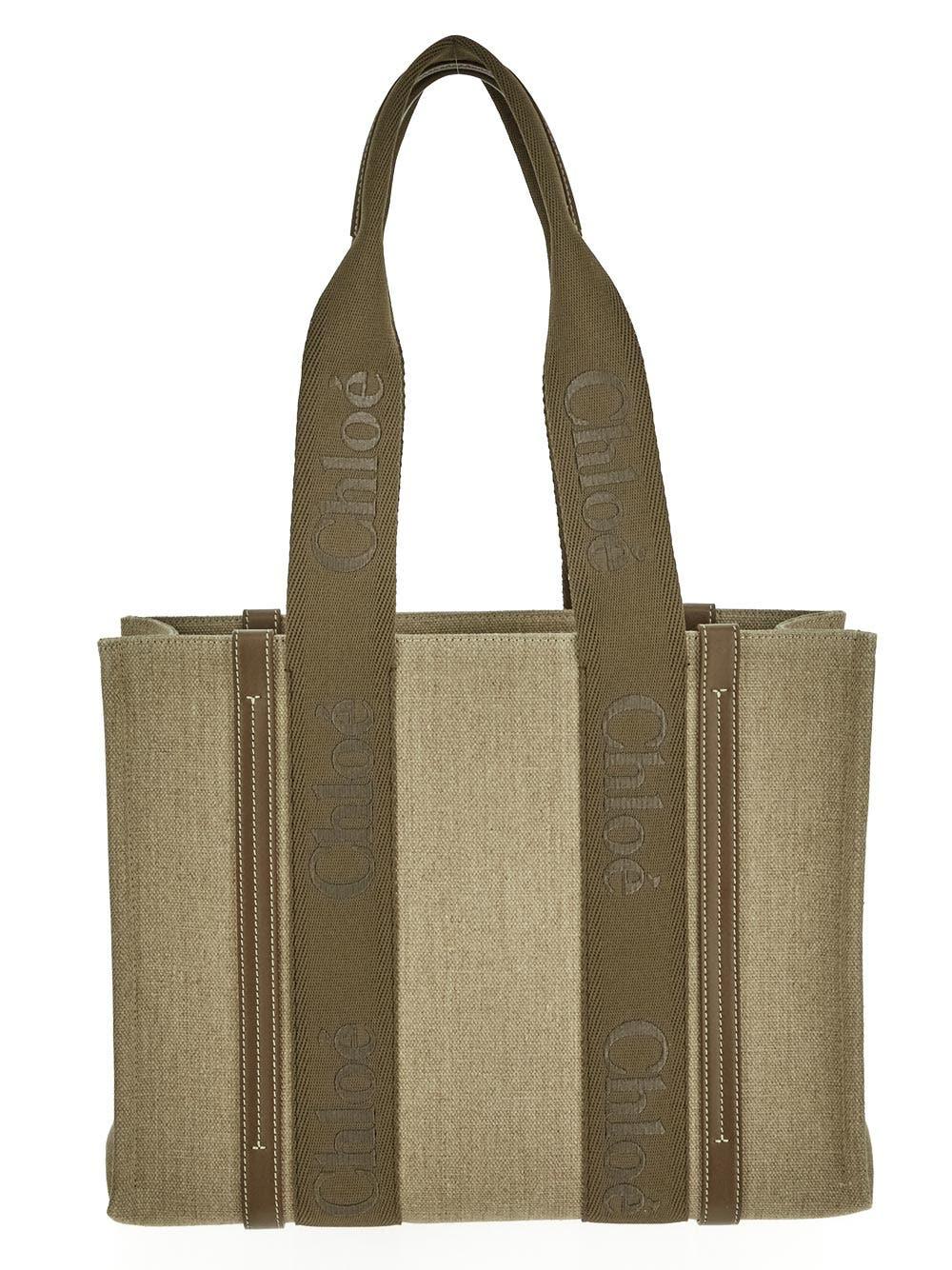 Oluxury Chloe' Woody Tote Bag