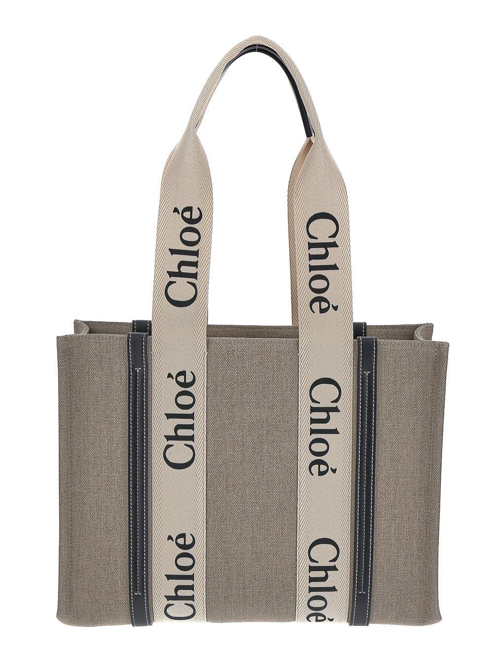 Oluxury Chloe' Woody Tote Bag