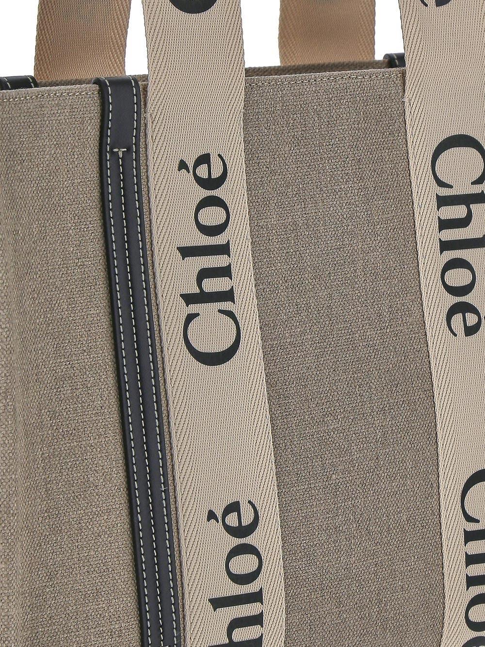 Oluxury Chloe' Woody Tote Bag