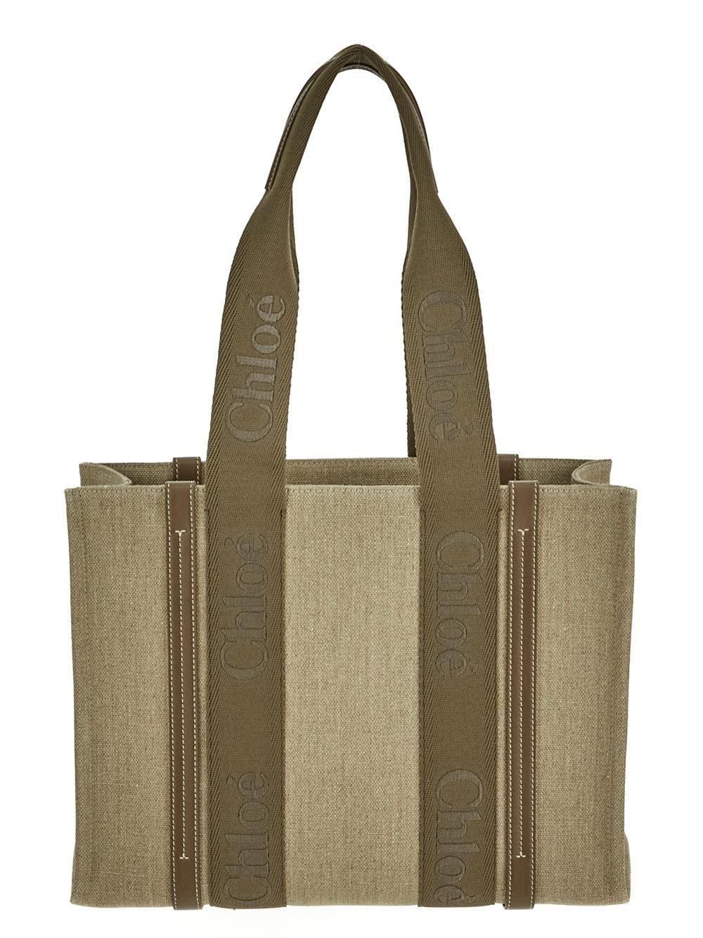 Oluxury Chloe' Woody Tote Bag