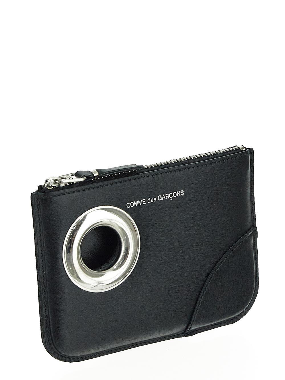 Oluxury Comme Des Garçons Wallet Logo Purse