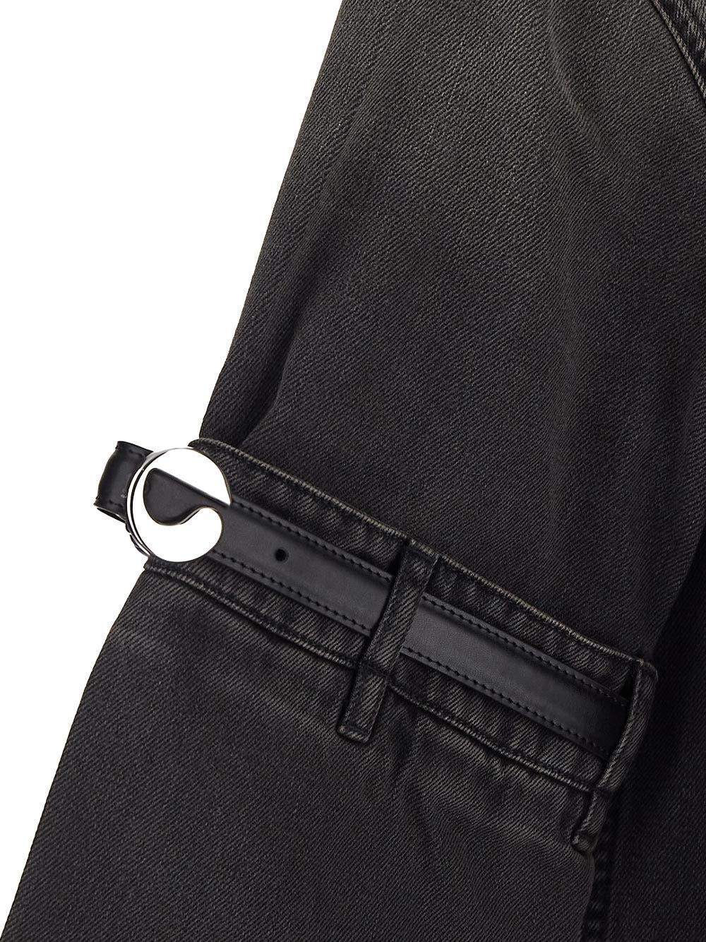Oluxury Coperni Hybrid Denim Overshirt Jacket