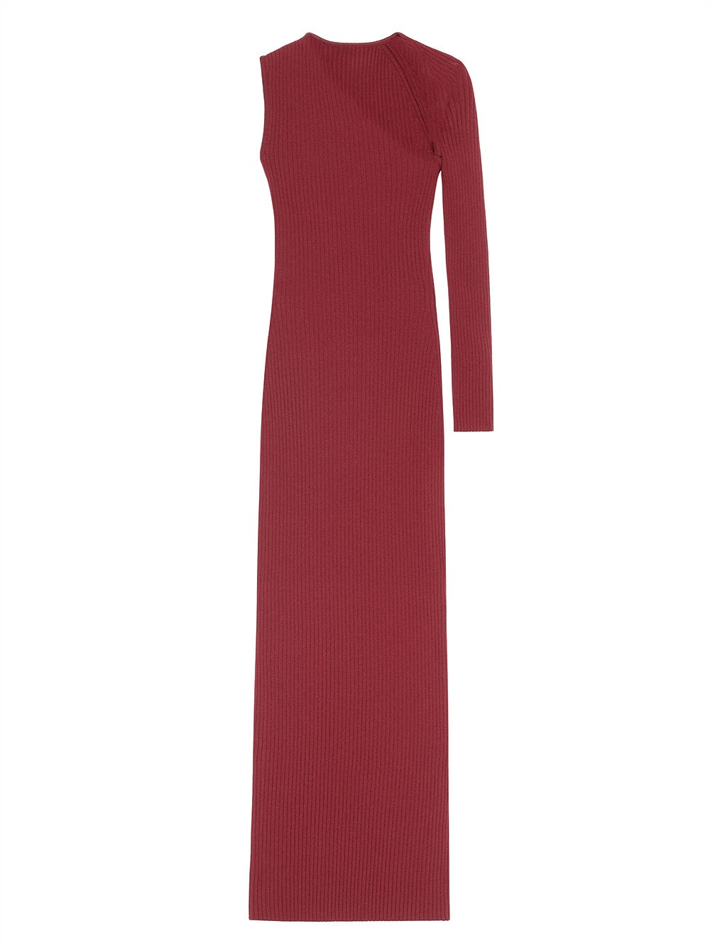 Oluxury Courreges Ribbed Dress