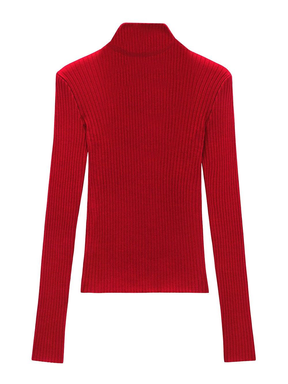 Oluxury Courreges Turtleneck Knitwear
