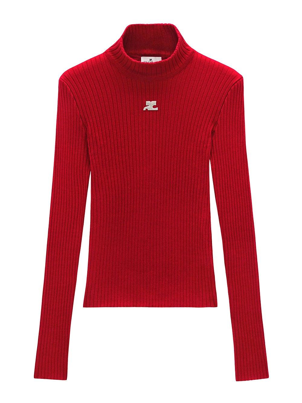Oluxury Courreges Turtleneck knitwear