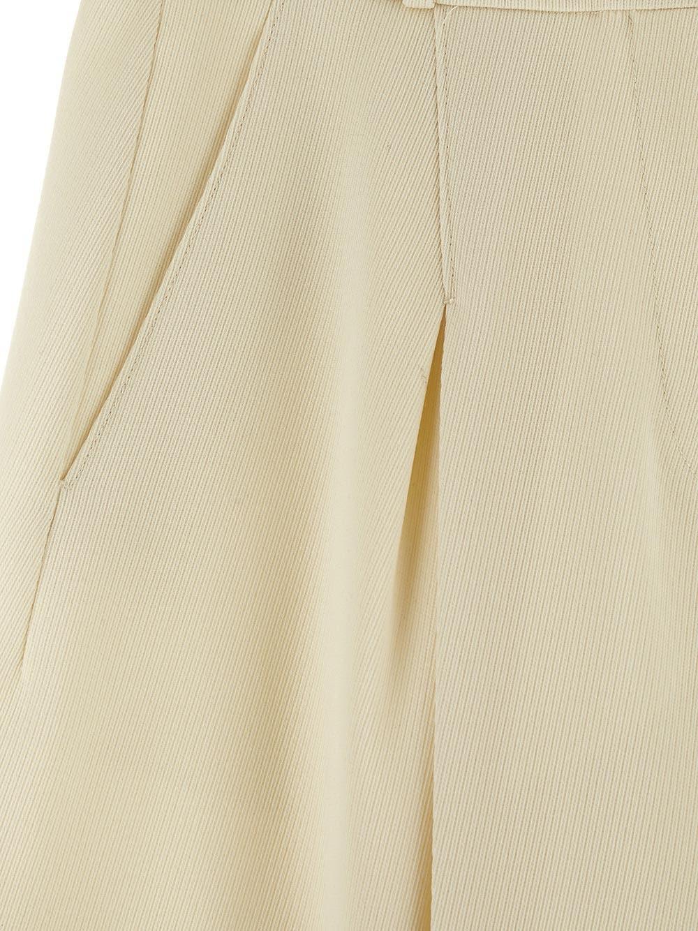 Oluxury Del Core Wool Trouser