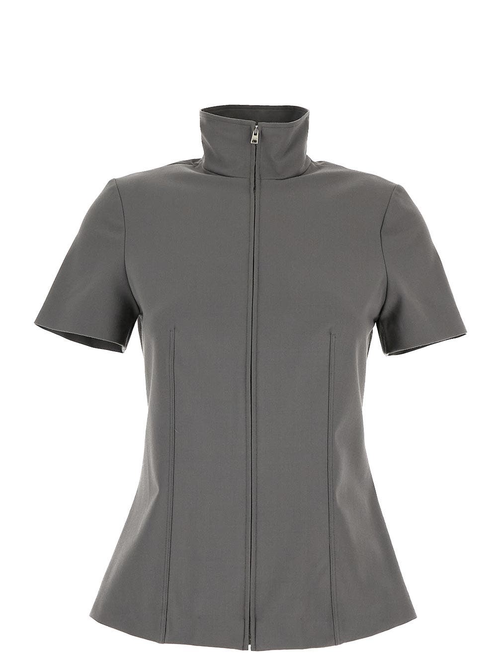 Oluxury Del Core Zipped Top