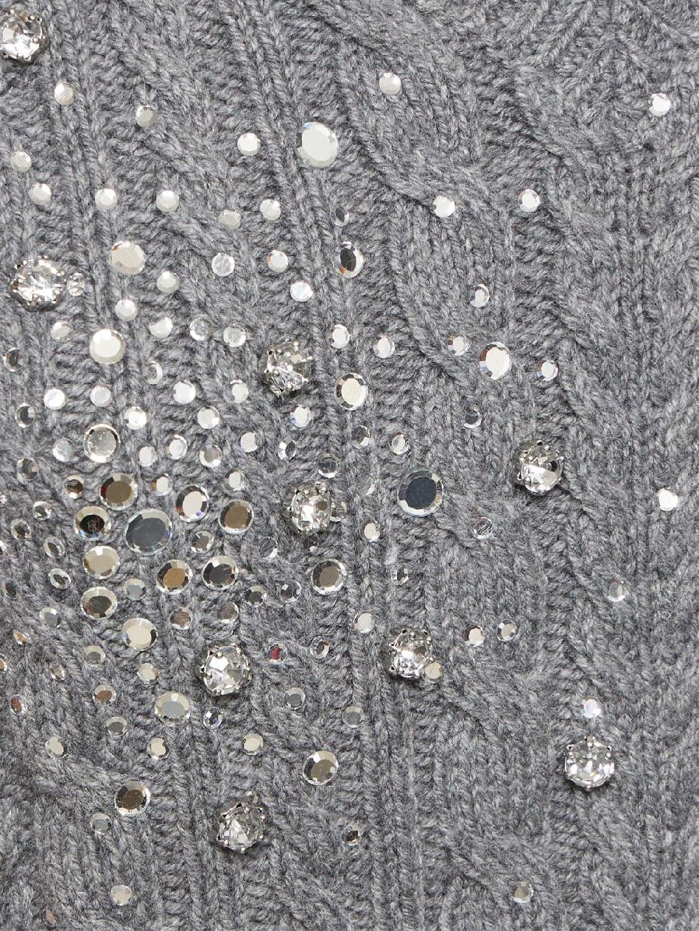 Oluxury Des Phemmes Cropped Knit Vest