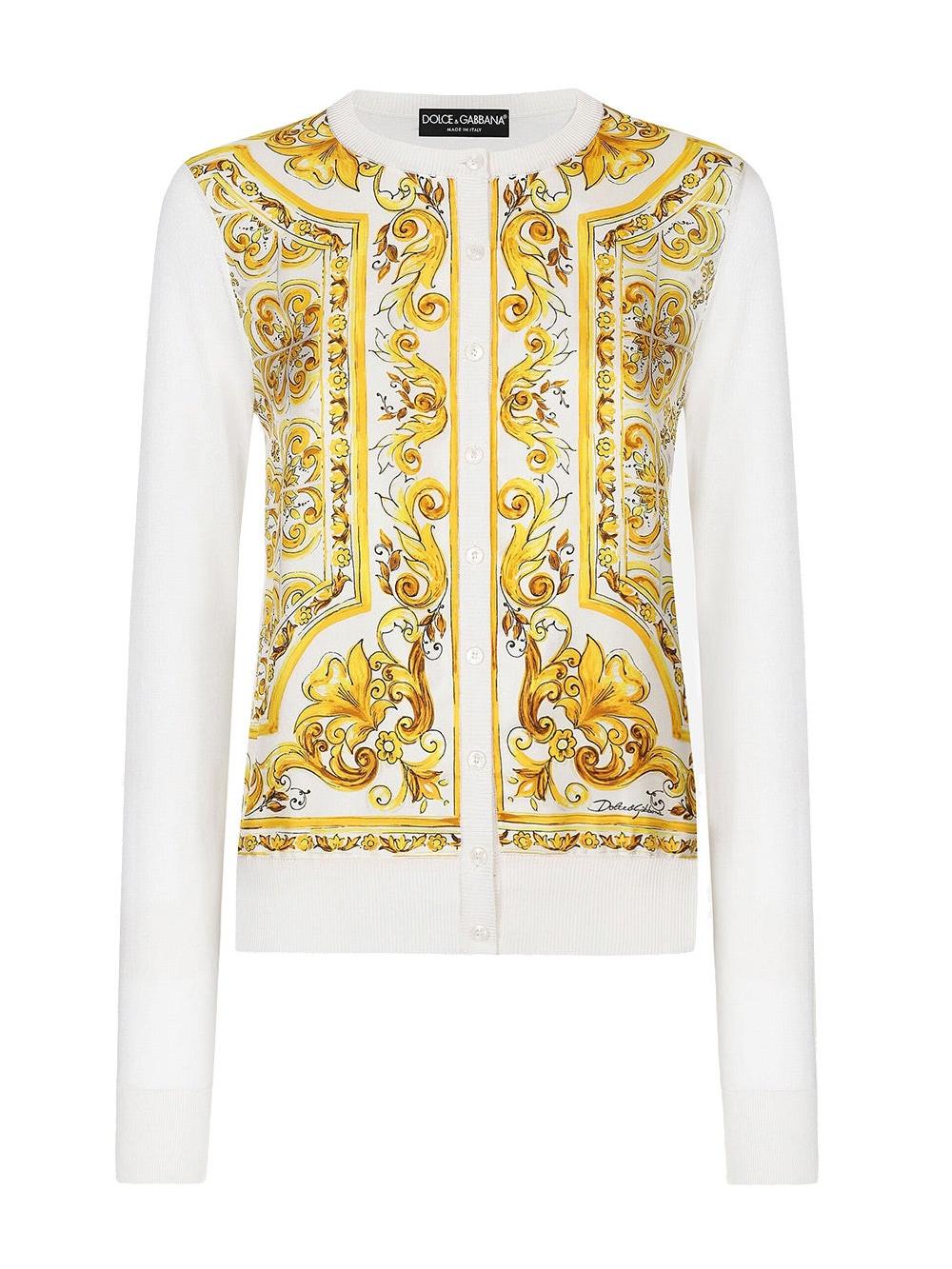Oluxury Dolce & Gabbana Cardigan print