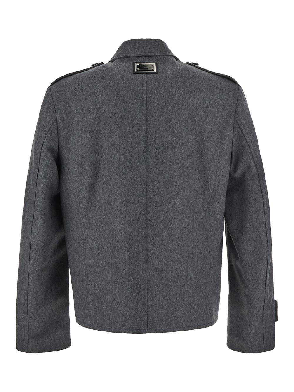 Oluxury Dolce & Gabbana Coat Double-breasted