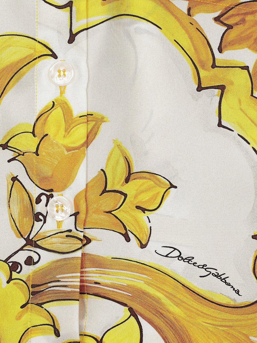 Oluxury Dolce & Gabbana Crop Shirt