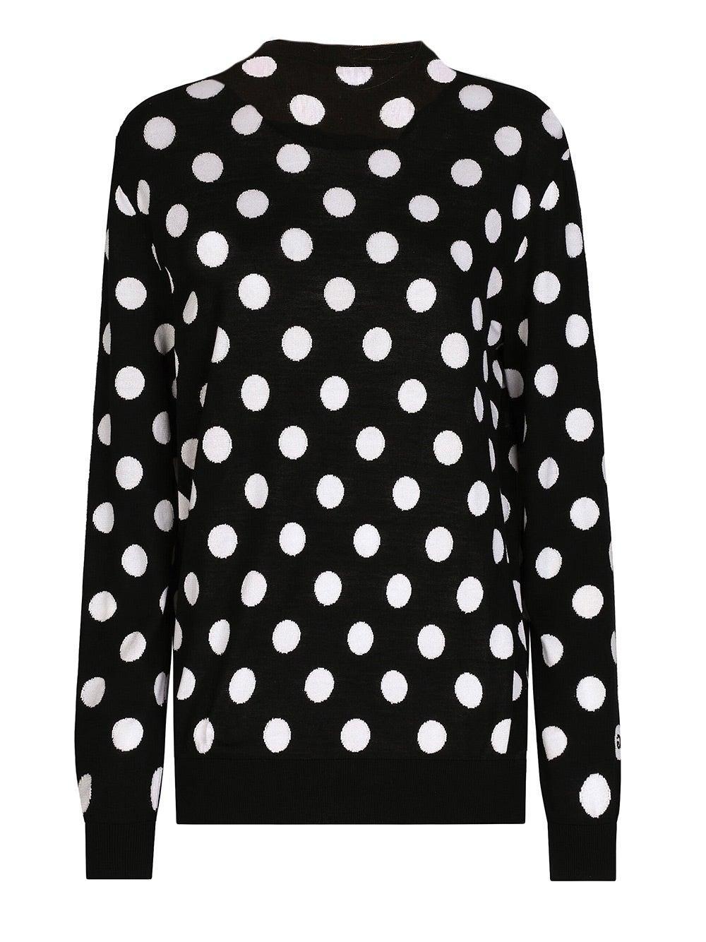 Oluxury Dolce & Gabbana Knitwear Pois