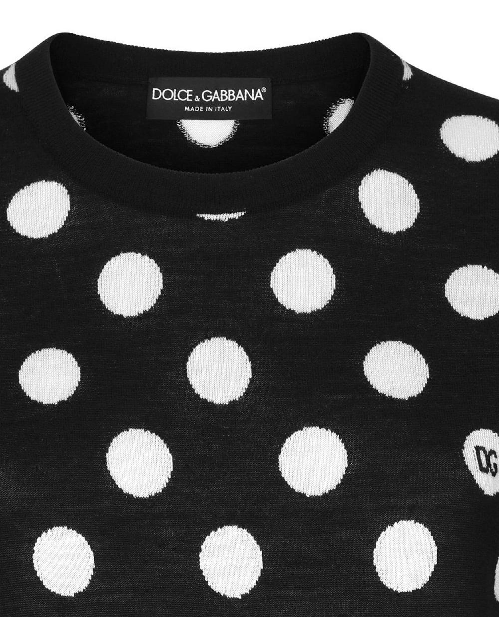 Oluxury Dolce & Gabbana Knitwear Pois